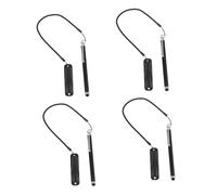EXCEART 4piezas Lápices Táctiles Stylus Lápiz Táctil Capacitivo de Alta Sensibilidad para Tabletas y Portátiles Lápices Ópticos Aplicables para Pantalla Táctil de Resistencia con Cadena