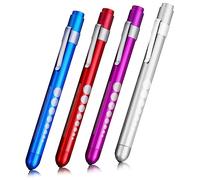 EXCEART 4piezas Linterna Médica De Diagnóstico Linterna Led De Pluma para Enfermeras Suministros De Enfermería Luz De Pluma para Uso