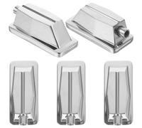 EXCEART 5 Ganchos de Reemplazo para Caja de Batería de Metal Plata, Accesorios Duraderos para Redoblante en Batería de Jazz, Pack de 5 Piezas