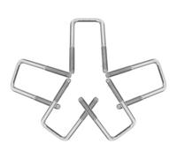 EXCEART 5 Piezas Pernos Acero Inoxidable Cuadrados para Remolque Fijación Segura y Textura Confiable, Accesorio Versátil para Uso en Transporte