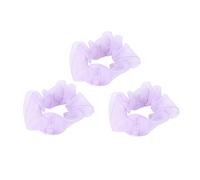 EXCEART 5 Piezas Soportes De De Caballo Hechos a Mano Gomas Para El Pelo De Satén Coletero De Organza Gomas Para El Pelo De Colores Coleteros Ata El Pelo Francés Mujer Bufanda De Seda
