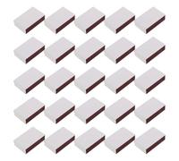 EXCEART 50 Piezas Caja de Almacenamiento Pequeña de Papel Blanco con Bandeja Deslizante y Resistencia a Colapsos para Manualidades y Fiestas