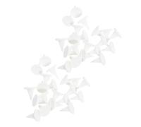 EXCEART 50 Unidades Clavos de Soporte Refractarios de Alúmina para Horno de Cerámica, Resistentes a Altas Temperaturas, Ideales para Técnicas de Cocción Colgante y Prevención de