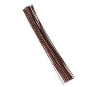 EXCEART 50piezas Unidades Tallos Flores Artificiales Seda Café Tallos para Bricolaje Hechos Mano Decorativos Resistentes
