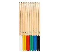 EXCEART 6 Pares Baqueta Durable Drumsticks Drum Hammer Sostenedor Del Palillo Teclado Marimba Mazos Batidor De Bombo Instrumento Marimba Palos De Percusión Tambor Arce De Madera 7a