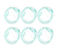 EXCEART 6 Piezas Cánulas de Oxígeno Cánula Nasal de 2 Metros Cánula de Oxígeno Nasal Suave Turbing O2 para Adultos