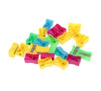 EXCEART 72 piezas Sacapuntas Plástico Mini Portátil Colores Surtidos Seguro y Duradero para Estudiantes Escolar Color Aleatorio Color Aleatorio