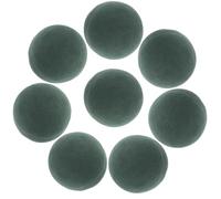 EXCEART 8 Piezas de Bolas de Espuma Redondas para Suministros de Floristería, Color Verde, Espuma Artificial Duradera para Arreglos de Boda y Decoración de Cumpleaños, 9 CM