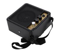 EXCEART Altavoz De Guitarra Eléctrica Miniamplificador De Amplificador Portátil para Practicar Casa Audio y Adaptador