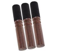 EXCEART baqueta de cuenco 3 unidades de madera con mango diseñado para terapia sonora en cuencos y sesiones de meditación budista
