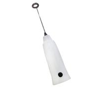 EXCEART Batidora Eléctrica Automática Mini para Espumar Leche y Batir Huevos Portátil Blanca Compacta y Ligera Aparato para Hornear Adecuado para Cocina y Uso Diario