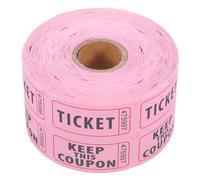 EXCEART Boletos de Rifa Rosa de Papel Diseño Único para Mejorar la Interacción Social en Fiestas de Empresa y Sorteos