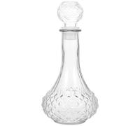 EXCEART Botella de Whisky Multifuncional de Vidrio 500ml Diseño Artístico y Simple para Familias y Restaurantes, Decantador de Vino con Sabor Intenso y Almacenamiento