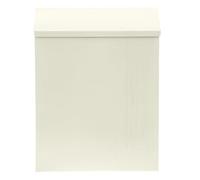 EXCEART Buzón de Hierro Beige con Cerradura, para sugerencias y correspondencia, Multiusos, montado en la Pared para Exteriores o Interiores