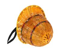 EXCEART Casco de Seguridad de Bambú para Gorra Protectora Resistente para Exteriores Protección Solar para Hombres y Trabajo Altura