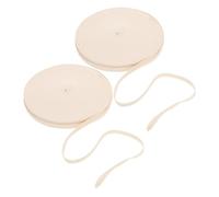 EXCEART Cinta de Encuadernación de Algodón 1 Cm X 45 M, 2 Rollos, Cinta Reparadora para Documentos y Archivos, Material para Encuadernación y Reparación de Libros, Suministros para