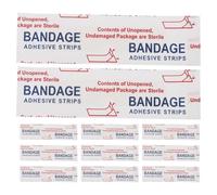 EXCEART Cinta protectora adhesiva para heridas 50 unidades 45x10mm tela impermeable con liberación rápida ideal para cuidado de