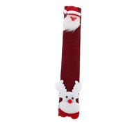 EXCEART Cubiertas para Manijas de Frigorífico y Horno de Navidad Fundas Resistentes y para Microondas Protección Térmica y Decoración de Muñeco para Cocina