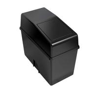 EXCEART Cubo de Basura para Coche con Tapa de Plástico, Prevención de Olores y Diseño Confiable para Almacenamiento en Vehículo y Hogar