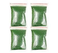 EXCEART de Césped Estático Verde Fácil de Usar 4 Paquetes Polvo de Árbol Esponjoso y Versátil para Modelismo Ferroviario para Paisajes en Miniatura y Proyectos DIY