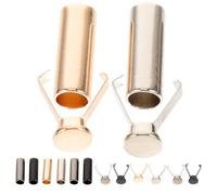 EXCEART de Puntas Metálicas Aleación Resistente para Cordones de Zapatos 8 Piezas Textura Clara y Fácil de Perforar para Reemplazo y Reparación