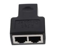 EXCEART Divisor De Adaptador Divisor De Cable Ethernet De Plástico para Conectores Divisores Uso Oficina o Hogar