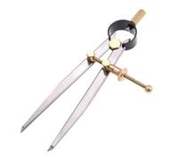 EXCEART Divisor Giratorio de Cuero para Manualidades Ajuste Preciso, Herramienta de Costura Artesanal en Acero al Carbono y Cobre, Adecuado para Trabajos de Marroquinería