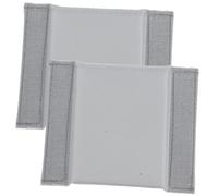 EXCEART Divisores Acolchados para Bolsa de Cámara, Separadores Ajustables de Lentes, Absorbentes de Impactos, Reutilizables, para Uso en Exteriores y Viajes, Color Gris