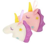 EXCEART Esponja de Ducha Forma de Unicornio 2 Piezas Esponja Exfoliante de Malla y Rosa para Baño Suave Masaje Corporal para Adultos y Bebés Material Ecológico Segura