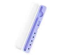 EXCEART Estuche de Almacenamiento para Lápices Compatible con Lápices Generación 1 y 2, Diseño Práctico para Accesorios, Material Abs y Silicona, Color Morado Claro, Compacto para Viaje