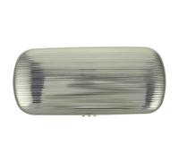 EXCEART Estuche Rígido de Aluminio para Gafas de Sol y Graduadas, Resistente a Arañazos, Portátil y Elegante para Viajes y Ocasiones Formales