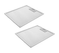 EXCEART Filtros Campana Mepamsa de Aluminio para Campanas Extractoras Cocina, Filtros de Grasa Ligeros Alta Eficiencia para Uso Doméstico, Pack de 2 Unidades