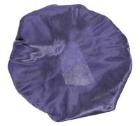 EXCEART Gorro de Satén para Dormir Mujer y Niña, Reutilizable y Fácil de Limpiar, Diseño Azul Cómodo para Hacer Tareas del Hogar o Lavar el Rostro
