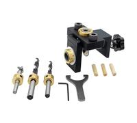 EXCEART Herramienta Manual para Marcado y Dibujo Aleación de Aluminio y Madera Kit de Localizador de Perforación Varios estilos para Carpintería en Uso de Bricolaje y Varios estilos
