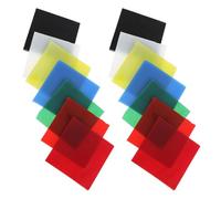 EXCEART Kit de Inicio 14 Láminas de Vidrio Fundido para Microondas, Material Seguro y Fácil de Usar para Manualidades y Joyería DIY