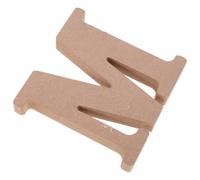 EXCEART Letras Gruesas de Madera, Letras Decorativas para Estantería, Tablero de Densidad, Diy, para Pizarras de Mensajes y Recordatorios de Cumpleaños, Decoración de Madera sin Pintar