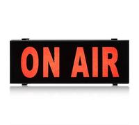 EXCEART Letrero LED de Advertencia On Air Rojo para Oficina y Estudio Luz de Señalización de Escritorio sin Parpadeo Tamaño Compacto Adecuado para Grabación y Ambiente Laboral