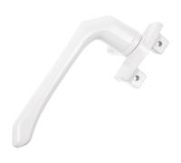 EXCEART Manivela Resistente de Ventana Abatible de Aleación de Aluminio Blanco Ergonómica Manija de Repuesto para Uso Derecho para Herrajes de Ventanas