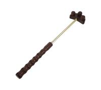 EXCEART Martillo de masaje de madera con resorte para uso en casa - Masajeador manual de percusión para cintura y piernas - Herramienta portátil para espalda y hombros