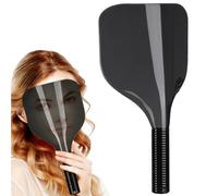 EXCEART Mascarilla Facial Protectora para Corte de Pelo y Laca Diseño Ergonómico Color Negro Material Plástico Adecuado para Salones de Belleza y Barberías Protección Eficaz contra