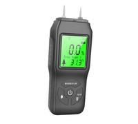 EXCEART Medidor Humedad Digital con Pantalla LCD y Luz de Detector Humedad para Madera Paredes y Mampostería Portátil y sin Batería Incluida