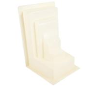 EXCEART Molde de Fundición de Hormigón para Villa Molde Reutilizable para DIY Diseño Simple y Textura Suave para Construcción y Decoración de Villas