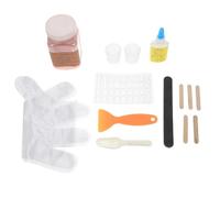 EXCEART Molde de Plástico para Fabricar Mini Ladrillos, Materiales para Hacer Mini Ladrillos, Fácil de Usar, Adecuado para DIY y Decoración de Micro Paisaje