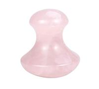 EXCEART Multiherramienta Tablero De Guasha Piedra Guasha-Cristal Natural de Forma de Seta Tabla de Masaje Raspado Herramienta de Masaje para SPA Cuidado de La Raspado Guasha