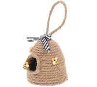 EXCEART, Nido de pájaros, Abejas, comedero para pájaros Salvajes, Nido para Colgar para pájaros Silvestres, Loros, periquitos, periquitos, Jardines, Patios, Adornos de árboles