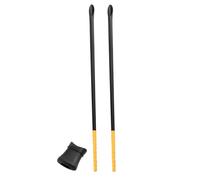 EXCEART Palillos Chinos Largos de Silicona Resistentes al Calor Reutilizables para Cocinar en Casa y Ollas Calientes Palillos Alargados para Fideos y Fondue 1 Par para Uso Doméstico y