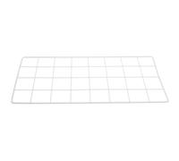 EXCEART Panel de Rejilla Metálica para Fotos 40x20 Cm Color Gris Claro, Estante Organizador de Pared para Decoración del Hogar y Exhibición de Fotografías, Malla Resistente para Colgar