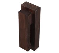 EXCEART Percha de Pared, Ganchos de Pared de Madera Rústica, Montaje Adhesivo sin Taladrar, Color Café, Madera, Gran Capacidad de Carga, para Vestidores y Pasillos