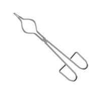 EXCEART Pinzas Largas de Acero Inoxidable para Crisol, Herramienta Manual para Fundición en Laboratorio y Escuela, Abrazadera Resistente para Manipular Material Químico