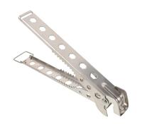 EXCEART Pinzas para Platos Calientes de Acero Inoxidable, Abrazadera Anti-escaldaduras Ajustable para Cuencos y Recipientes, Clip Resistente al Calor Adecuado para Cocina y Utensilios